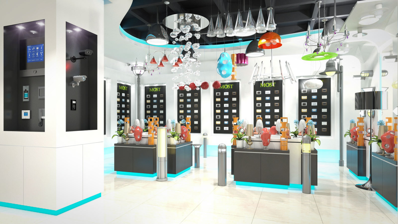 Interior design for the new Al-mousawi 